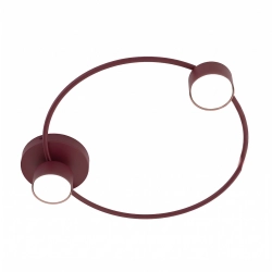 Lampa sufitowa LUCIO 2 BURGUNDY 1808/2 EMIBIG - zdjęcie produktu