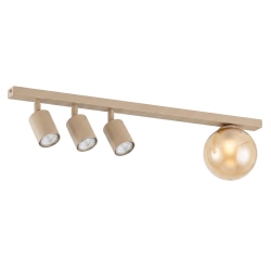 Lampa sufitowa BASTER 4 MOKKA AMBER 1815/4 EMIBIG - zdjęcie produktu