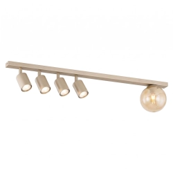 Lampa sufitowa BASTER 5 MOKKA AMBER 1815/5 EMIBIG - zdjęcie produktu
