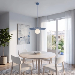 Lampa wisząca UMBRA 1 DUSTY BLUE 1827/1 EMIBIG