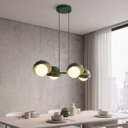 Lampa wisząca BOOM 4 OLIVE GREEN 1835/4 EMIBIG