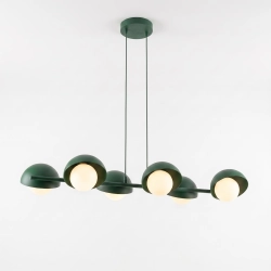 Lampa wisząca BOOM 4 OLIVE GREEN 1835/6 EMIBIG
