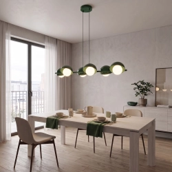 Lampa wisząca BOOM 4 OLIVE GREEN 1835/6 EMIBIG