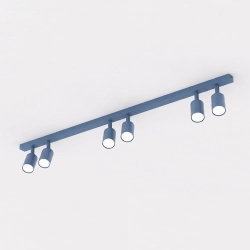 Lampa sufitowa FLASH 6 DUSTY BLUE 1836/6 EMIBIG