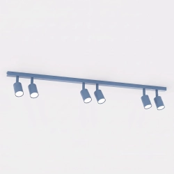Lampa sufitowa FLASH 6 DUSTY BLUE 1836/6 EMIBIG