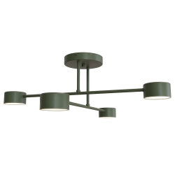 Lampa sufitowa HALO 4 OLIVE GREEN 1841/4 EMIBIG