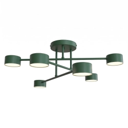 Lampa sufitowa HALO 6 OLIVE GREEN 1841/6 EMIBIG