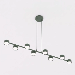 Lampa wisząca MEGARA 8 OLIVE GREEN 1844/8 EMIBIG