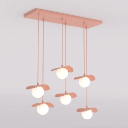 Lampa wisząca FLORA 6 CORAL 1868/6 EMIBIG