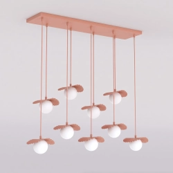 Lampa wisząca FLORA 9 CORAL 1868/9 EMIBIG