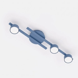 Lampa sufitowa FRAGMENT 3 DUSTY BLUE 1869/3 EMIBIG