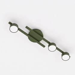 Lampa sufitowa FRAGMENT 3 OLIVE GREEN 1870/3 EMIBIG