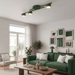 Lampa sufitowa FRAGMENT 3 OLIVE GREEN 1870/3 EMIBIG
