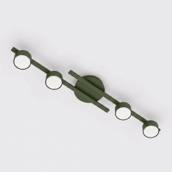 Lampa sufitowa FRAGMENT 4 OLIVE GREEN 1870/4 EMIBIG