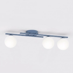 Lampa sufitowa KAIRO 3 DUSTY BLUE 1872/3 EMIBIG