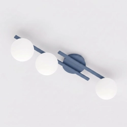Lampa sufitowa KAIRO 3 DUSTY BLUE 1872/3 EMIBIG