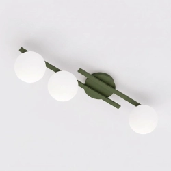 Lampa sufitowa KAIRO 3 OLIVE GREEN 1873/3 EMIBIG