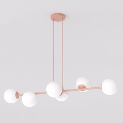 Lampa wisząca MAGNUS 6 CORAL 1877/6 EMIBIG