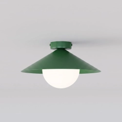 Lampa sufitowa MONO PLAFON 1S OLIVE GREEN 1880/1S EMIBIG