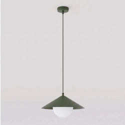 Lampa wisząca MONO WISZĄCA 1S OLIVE GREEN 1881/1S EMIBIG