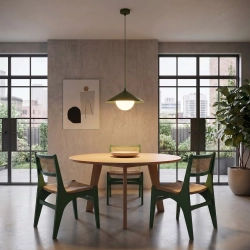 Lampa wisząca MONO WISZĄCA 1S OLIVE GREEN 1881/1S EMIBIG