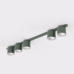 Lampa sufitowa NANO 5 OLIVE GREEN 1885/5 EMIBIG