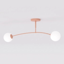Plafon PREGOS 2 CORAL 1892/2 EMIBIG
