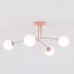Plafon PREGOS 4 CORAL 1892/4 EMIBIG
