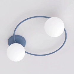 Lampa sufitowa SOPRA 2 DUSTY BLUE 1893/2 EMIBIG
