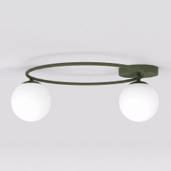 Lampa sufitowa SOPRA 2 OLIVE GREEN 1894/2 EMIBIG