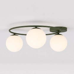Lampa sufitowa SOPRA 3 OLIVE GREEN 1894/3 EMIBIG