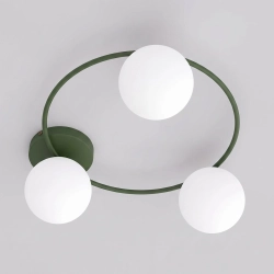 Lampa sufitowa SOPRA 3 OLIVE GREEN 1894/3 EMIBIG