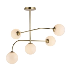 Kinkiecik.pl Lampa sufitowa OTTO 5LT SEMI FLUSH 75939 ENDON