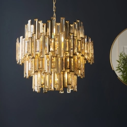 Lampa wisząca VIVIANA gold XV 101663 ENDON