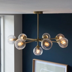 Lampa wisząca ALLEGRA brass VIII 103172 ENDON