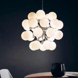 Lampa wisząca OSCAR nickel XXVIII 77587 ENDON