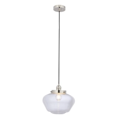 Lampa wisząca CAMBERLEY nickel-transparent 96172 ENDON