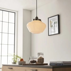 Lampa wisząca CAMBERLEY nickel-opal 96174 ENDON