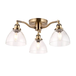 Lampa sufitowa Hansen 3lt Semi Flush 97247 ENDON
