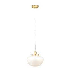 Lampa wisząca CAMBERLEY brass-opal 97692 ENDON
