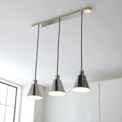 Lampa wisząca Hal 3lt Linear Pendant 97839 ENDON