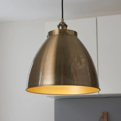 Lampa wisząca FRANKLIN brass I 98744 ENDON