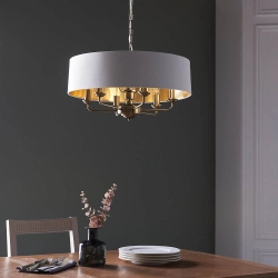 Lampa wisząca HIGHCLERE brass VI 98933 ENDON