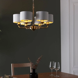Lampa wisząca HIGHCLERE brass VI 98936 ENDON