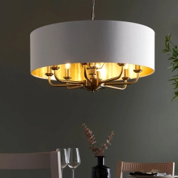 Lampa wisząca HIGHCLERE brass VIII 98938 ENDON