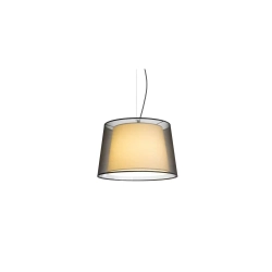 ESPLANADE wisząca czarna/biała chrom 230V E27 42W R12483 Rendl light studio - zdjęcie produktu