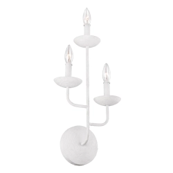 Kinkiet Annie – 3 źródła światła – Teksturowana biel FE-ANNIE3-PSW Elstead Lighting