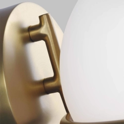 Kinkiet Apollo – 1 źródło światła – Oksydowany mosiądz FE-APOLLO1-BB Elstead Lighting