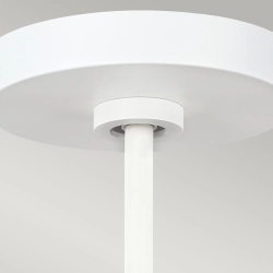 Lampa wisząca Asher – 5 źródeł światła – Matowa biel / Złoty FE-ASHER-5P-WHT Elstead Lighting