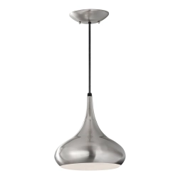 kinkiecik.pl Lampa wisząca Beso – 1 źródło światła – Szczotkowana stal FE-BESO-P-M-BS Elstead Lighting